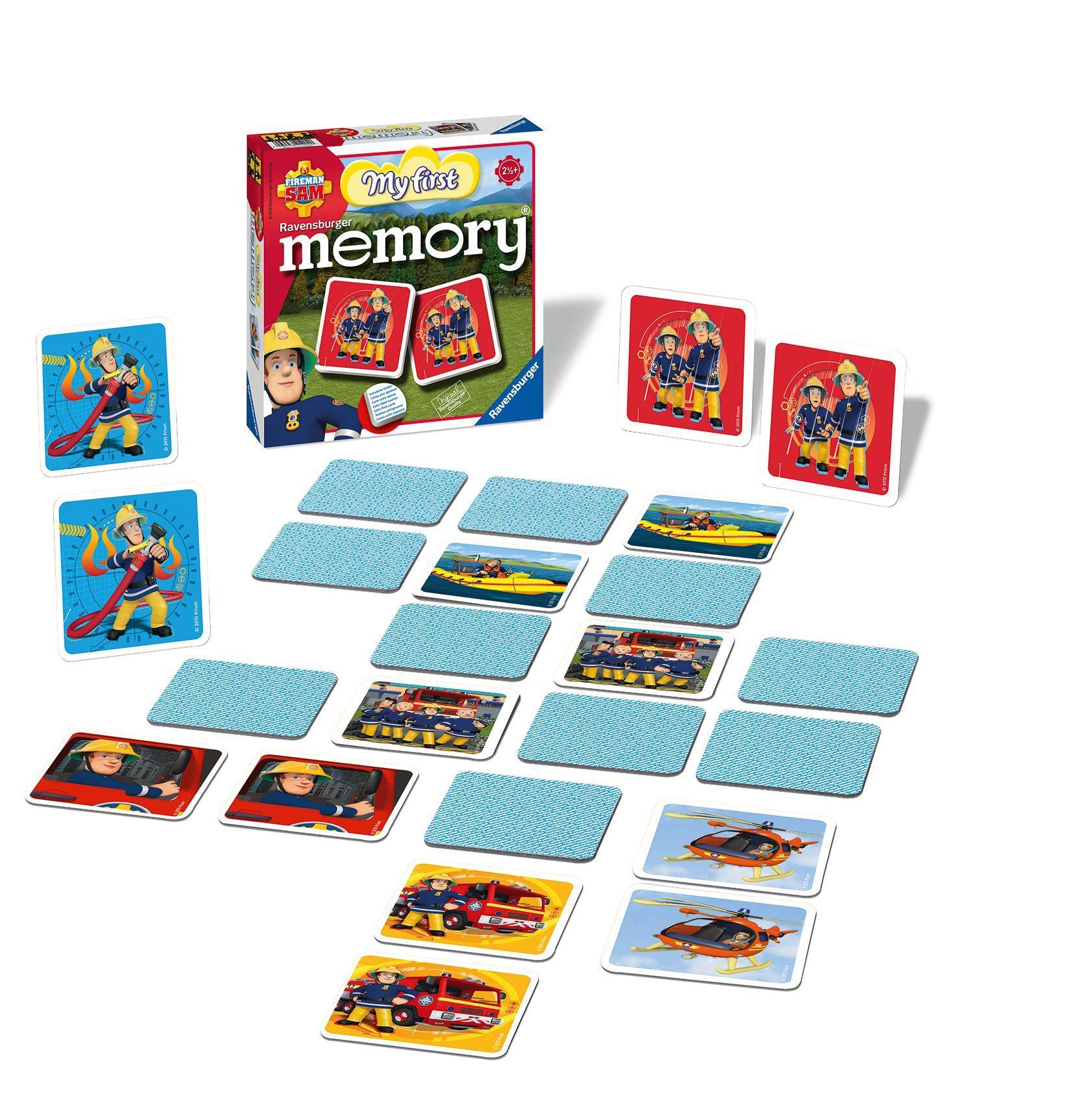 Bild: 4005556212040 | Fireman Sam Mein erstes memory® Lustige Kinderspiele | Spiel | memory®