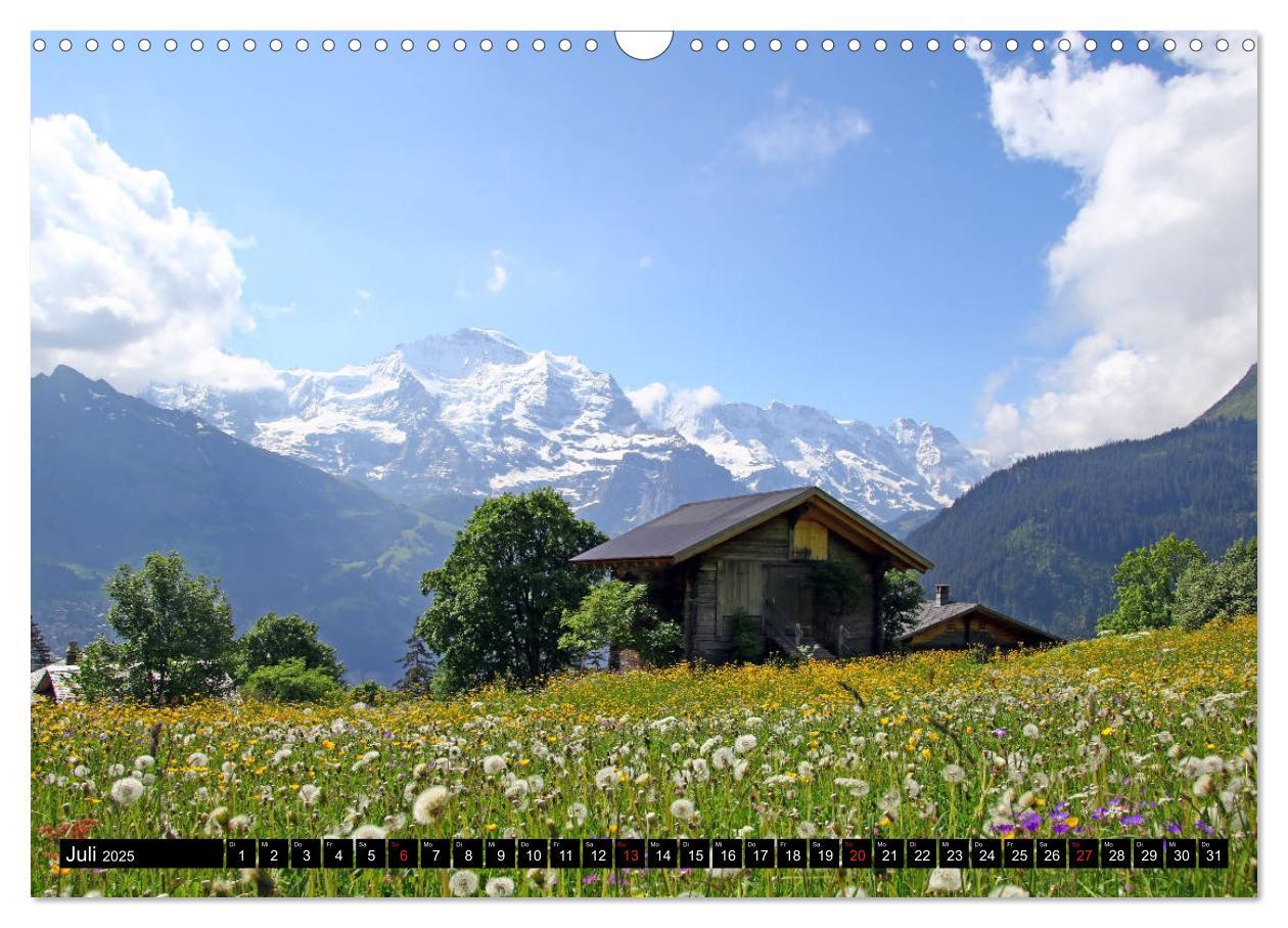 Bild: 9783435270736 | Berge im Berner Oberland (Wandkalender 2025 DIN A3 quer), CALVENDO...