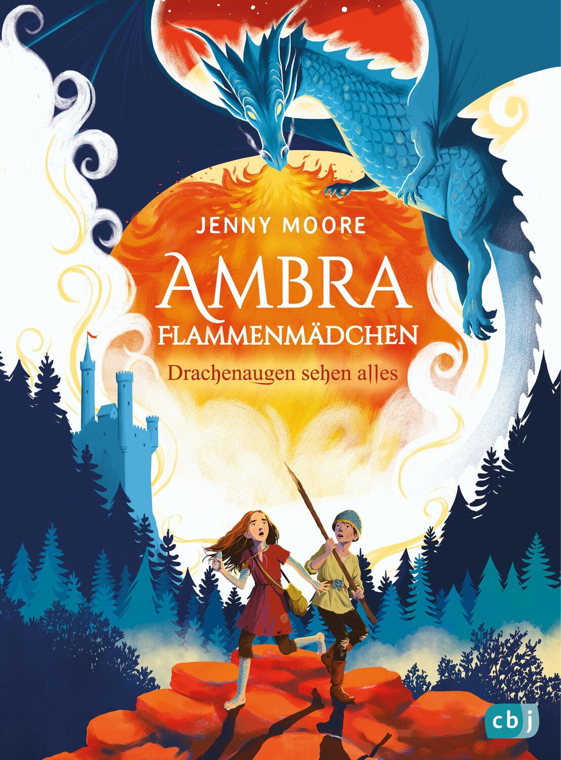 Cover: 9783570180846 | Ambra Flammenmädchen - Drachenaugen sehen alles | Jenny Moore | Buch