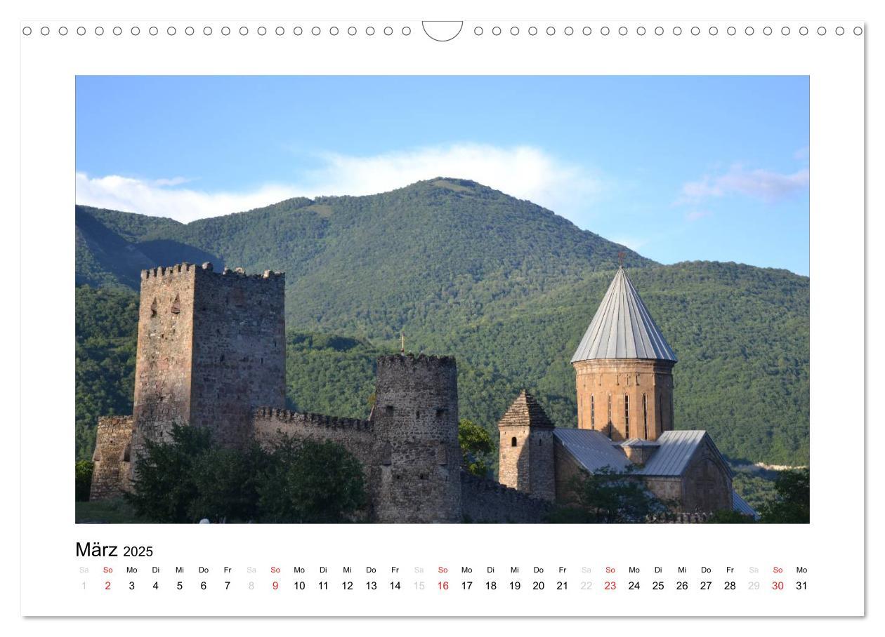 Bild: 9783435770144 | GEORGIEN 2025 (Wandkalender 2025 DIN A3 quer), CALVENDO Monatskalender