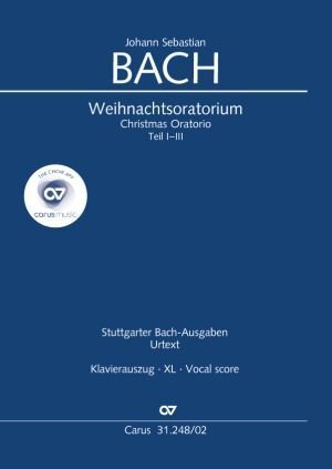 Cover: 9790007170837 | Weihnachtsoratorium (Klavierauszug XL deutsch) | Johann Sebastian Bach