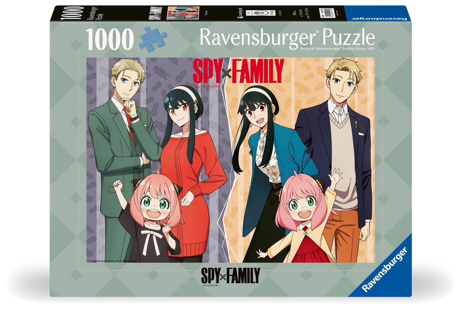 Cover: 4005555011972 | Ravensburger Puzzle 12001197 - Spy X Family - 1000 Teile Spy X...