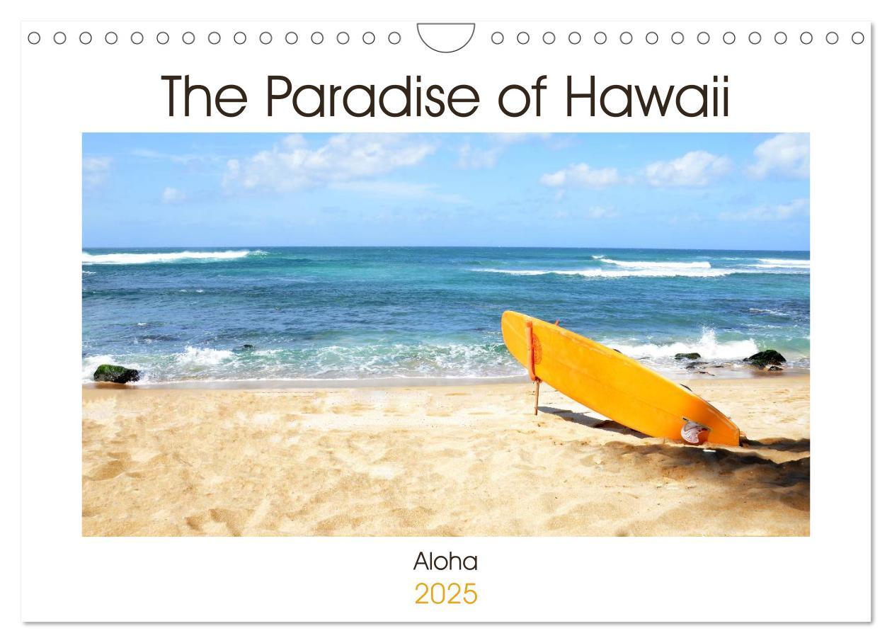 Cover: 9781325996612 | The Paradise of Hawaii (Wall Calendar 2025 DIN A4 landscape),...