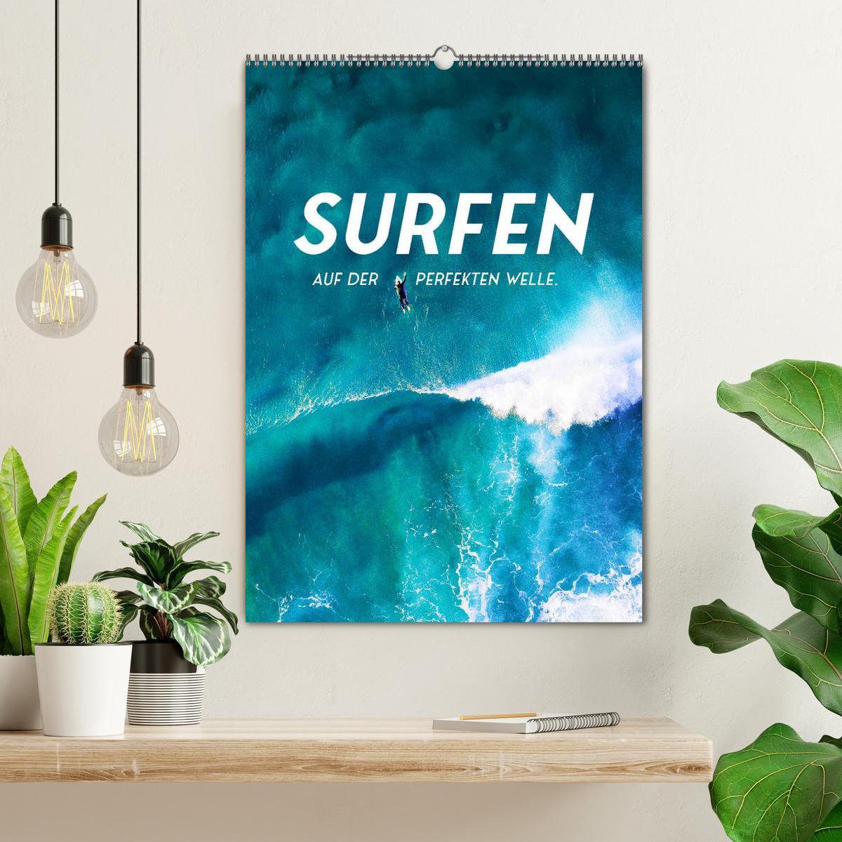 Bild: 9783435907038 | Surfen - Auf der perfekten Welle. (Wandkalender 2025 DIN A2 hoch),...