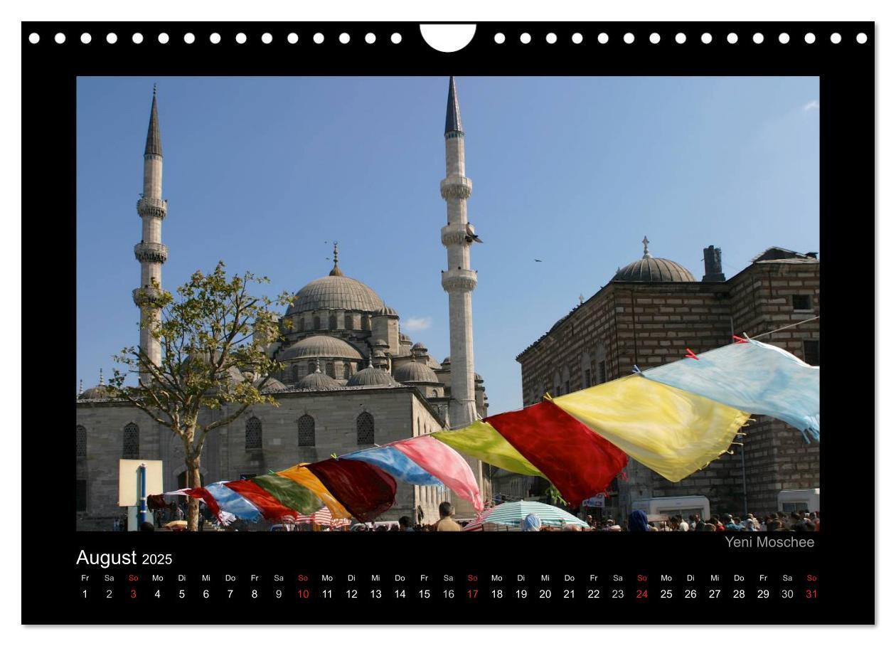 Bild: 9783435833764 | Istanbul (Wandkalender 2025 DIN A4 quer), CALVENDO Monatskalender