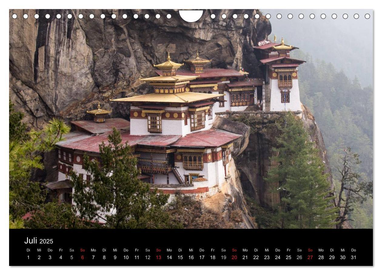 Bild: 9783435773541 | Bhutan 2025 - Land des Donnerdrachens (Wandkalender 2025 DIN A4...