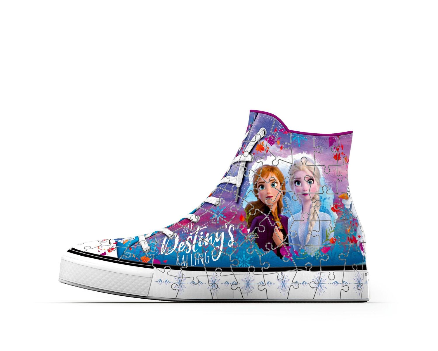 Bild: 4005556121212 | Ravensburger 3D Puzzle 12121 Sneaker Disney Frozen 2 - Praktischer...