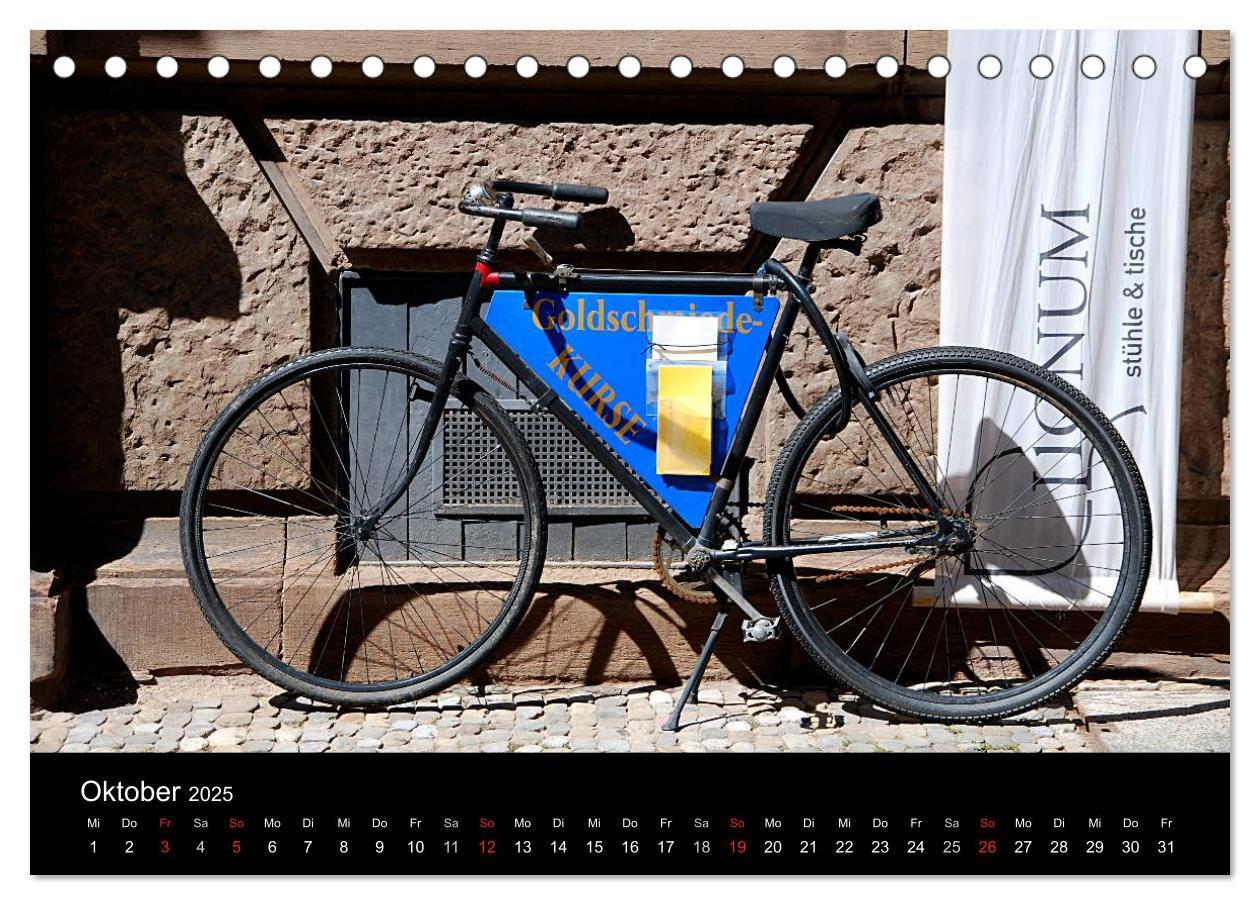 Bild: 9783435669028 | Das Fahrrad 2025 (Tischkalender 2025 DIN A5 quer), CALVENDO...