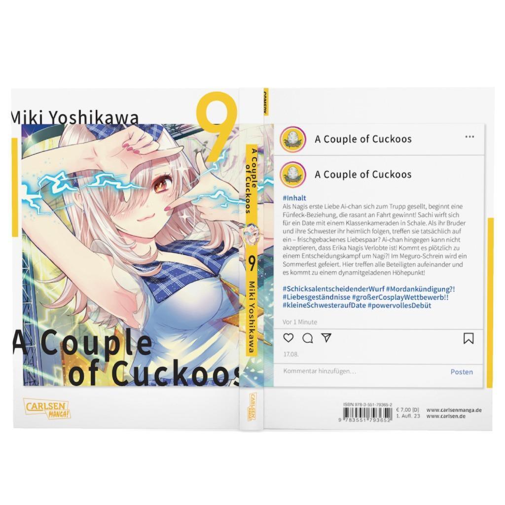 Bild: 9783551793652 | A Couple of Cuckoos 9 | Miki Yoshikawa | Taschenbuch | Großtaschenbuch