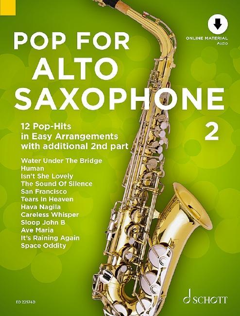 Cover: 9783795719623 | Pop For Alto Saxophone 2 | Uwe Bye | Broschüre | 36 S. | Deutsch