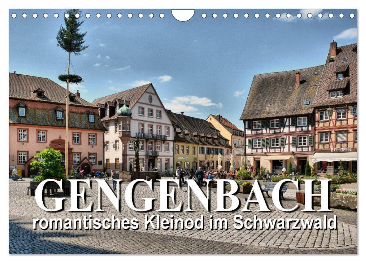 Cover: 9783435596362 | Gengenbach - romantisches Kleinod im Schwarzwald (Wandkalender 2025...