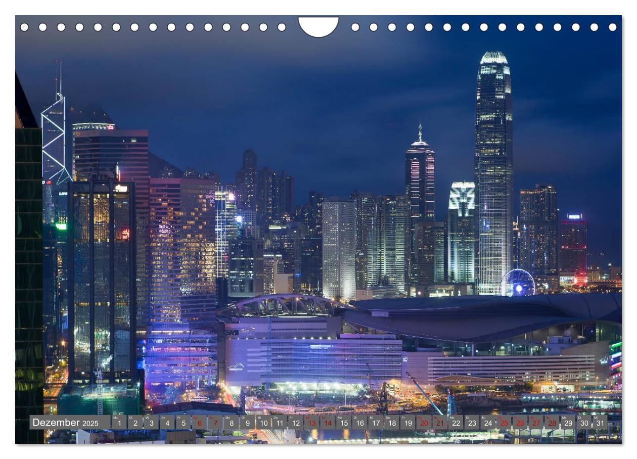 Bild: 9783435128938 | Hong Kong Citylights (Wandkalender 2025 DIN A4 quer), CALVENDO...