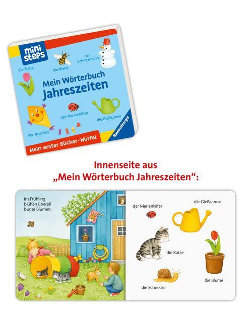 Bild: 9783473317714 | ministeps: Mein erster Bücher-Würfel: Meine ersten Wörter (Bücher-Set)