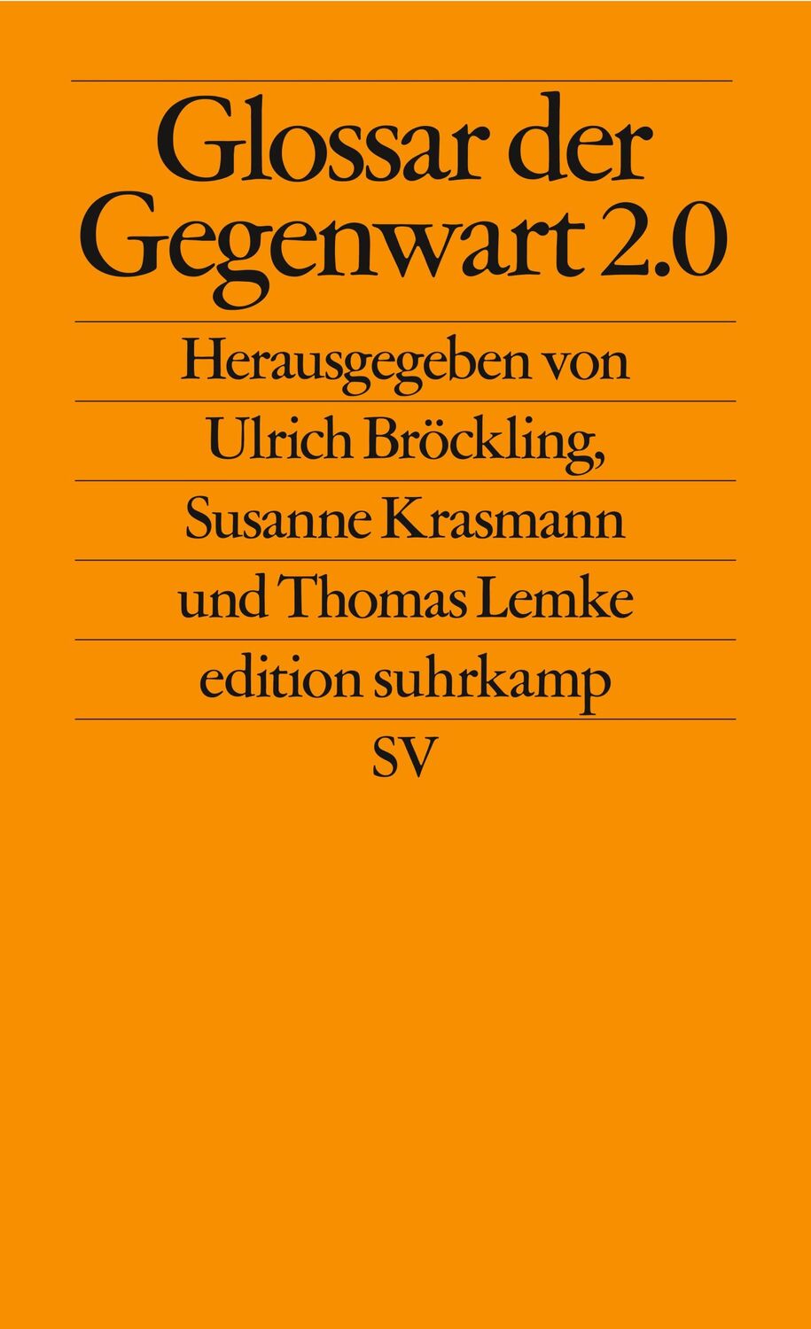 Cover: 9783518128435 | Glossar der Gegenwart 2.0 | Thomas Lemke (u. a.) | Taschenbuch | 2024