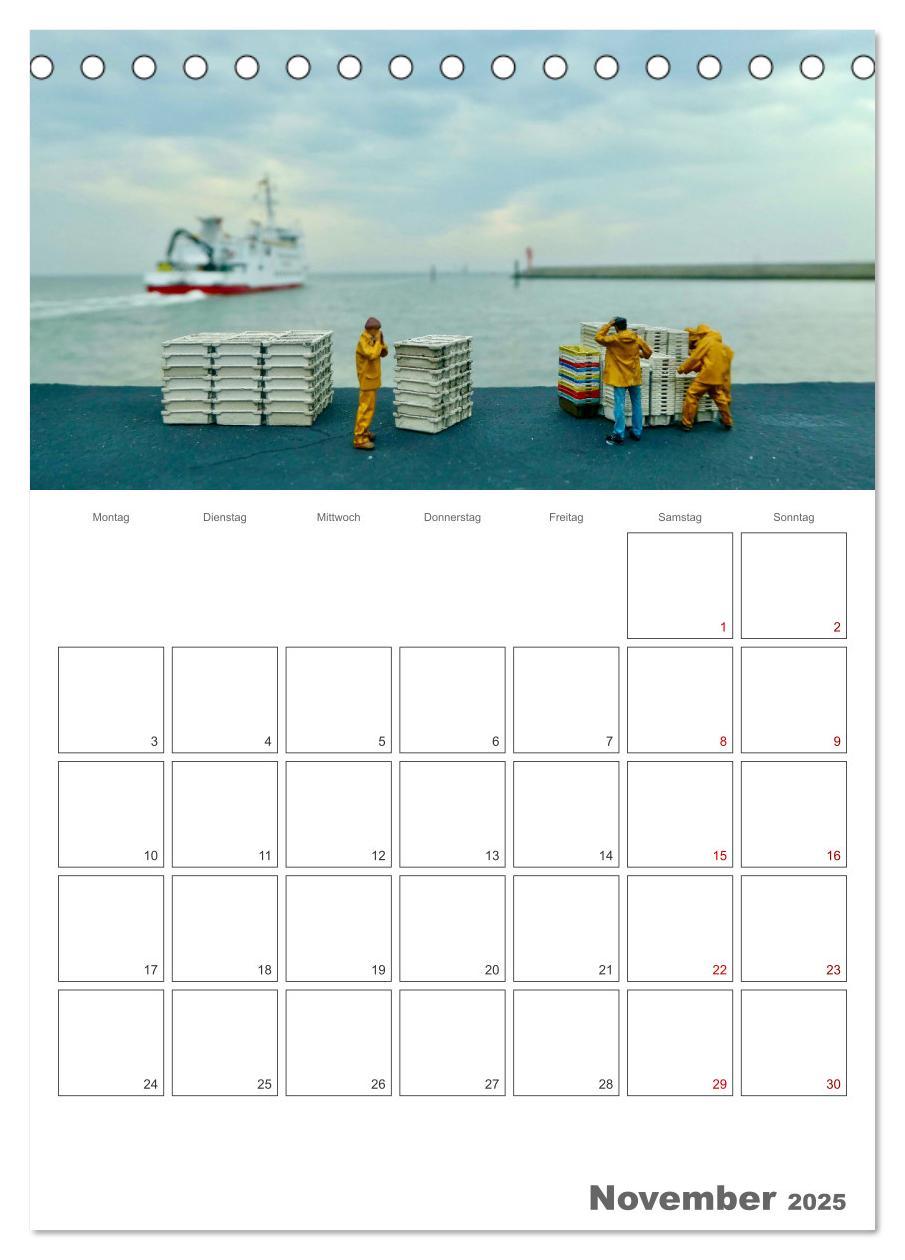 Bild: 9783435862238 | Wangerooge - Glücksort für Groß und Klein (Tischkalender 2025 DIN...