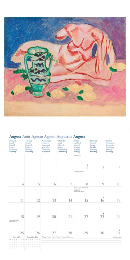 Bild: 4002725994011 | Henri Matisse 2025 - Wand-Kalender - Broschüren-Kalender - 30x30 -...