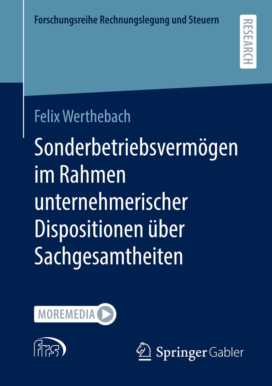 Cover: 9783658318161 | Sonderbetriebsvermögen im Rahmen unternehmerischer Dispositionen...