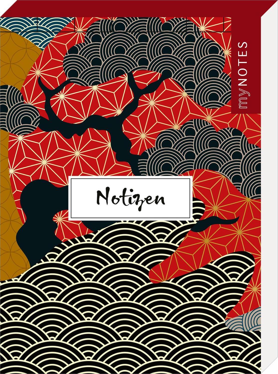 Cover: 4014489134589 | myNOTES Papeterie: Notizblock Japan | Taschenbuch | 160 S. | Deutsch