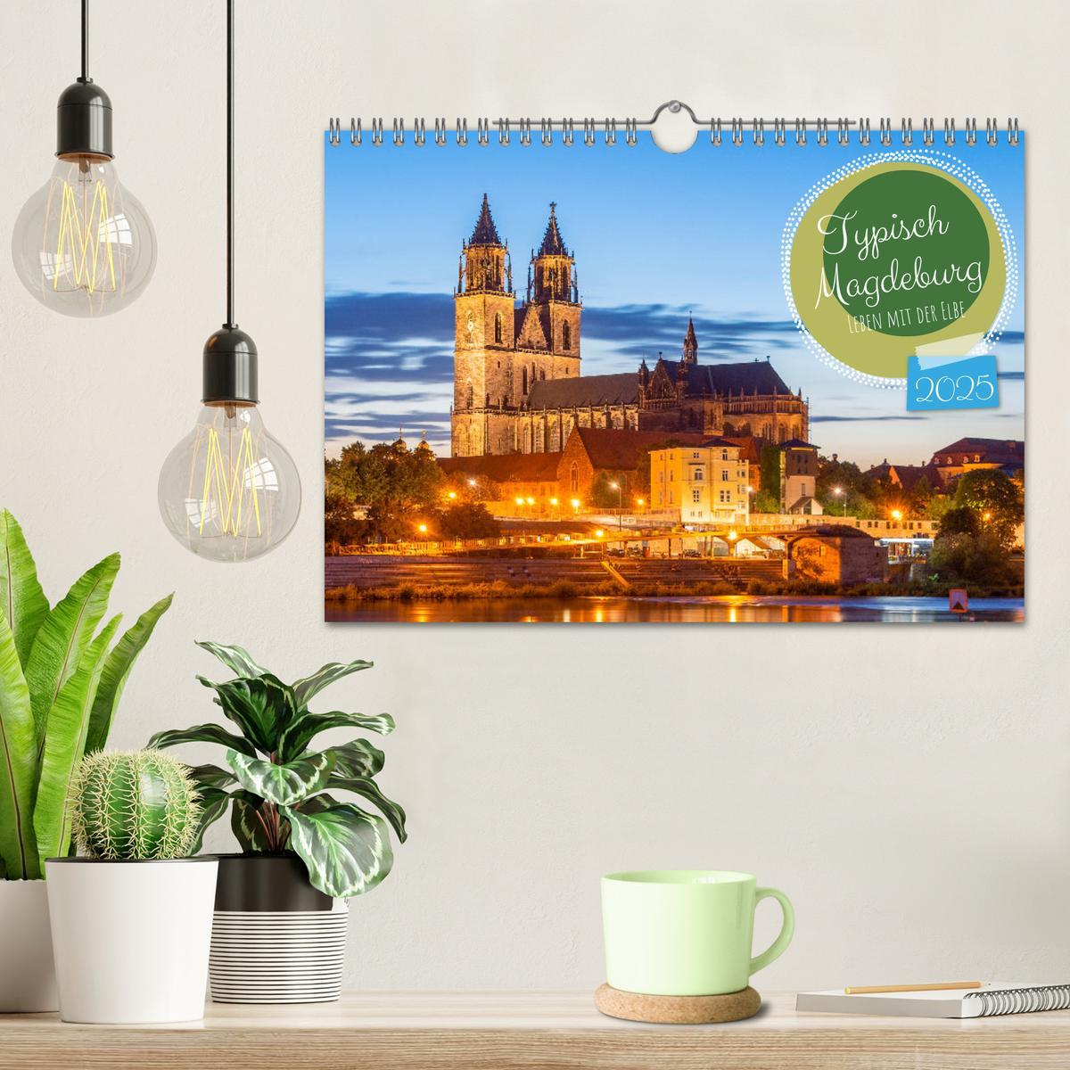 Bild: 9783383921605 | Typisch Magdeburg (Wandkalender 2025 DIN A4 quer), CALVENDO...