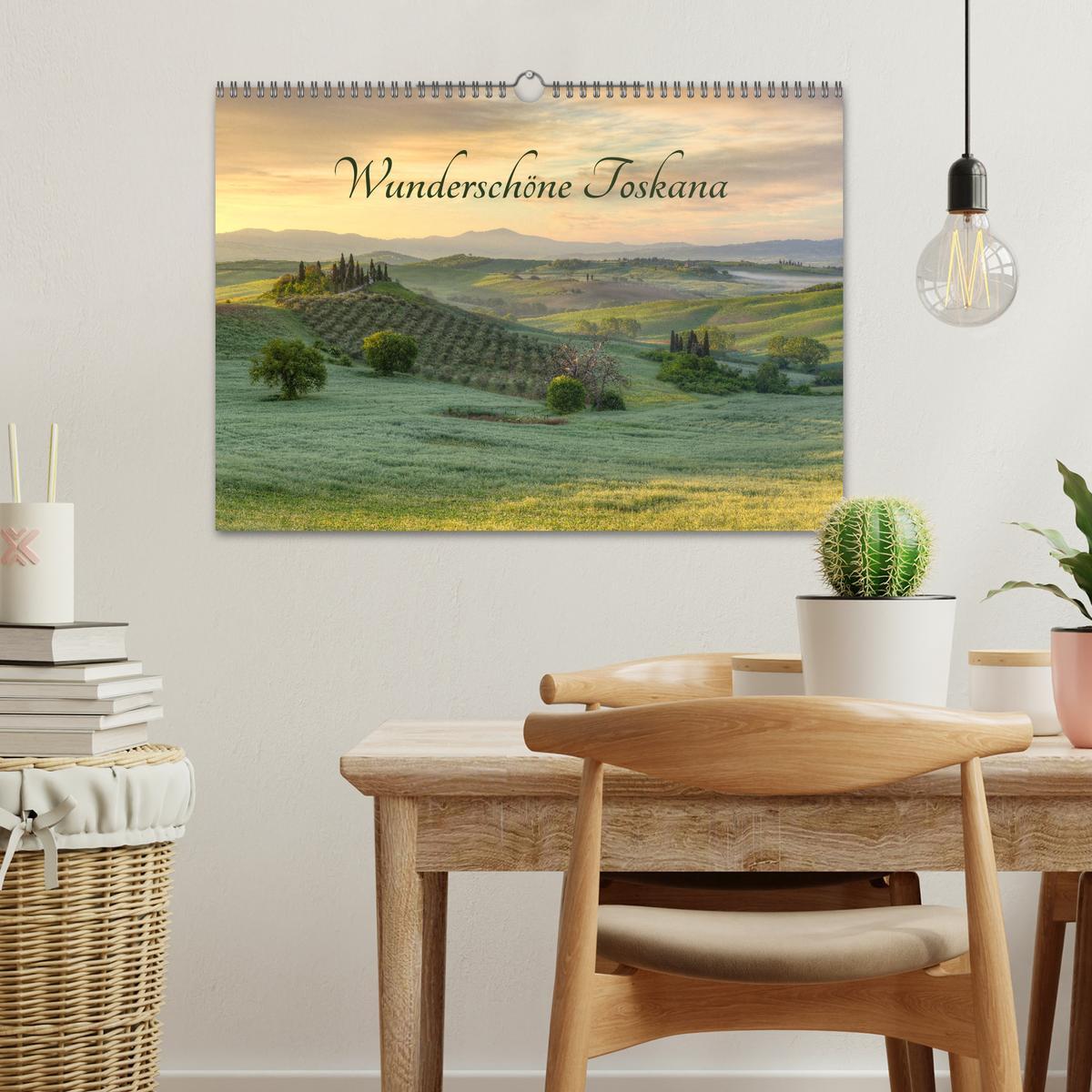 Bild: 9783435128433 | Wunderschöne Toskana (Wandkalender 2025 DIN A3 quer), CALVENDO...