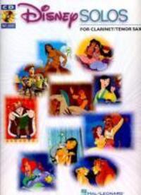 Cover: 73999460384 | Disney Solos for Clarinet/Tenor Sax - Play Along with a Full...