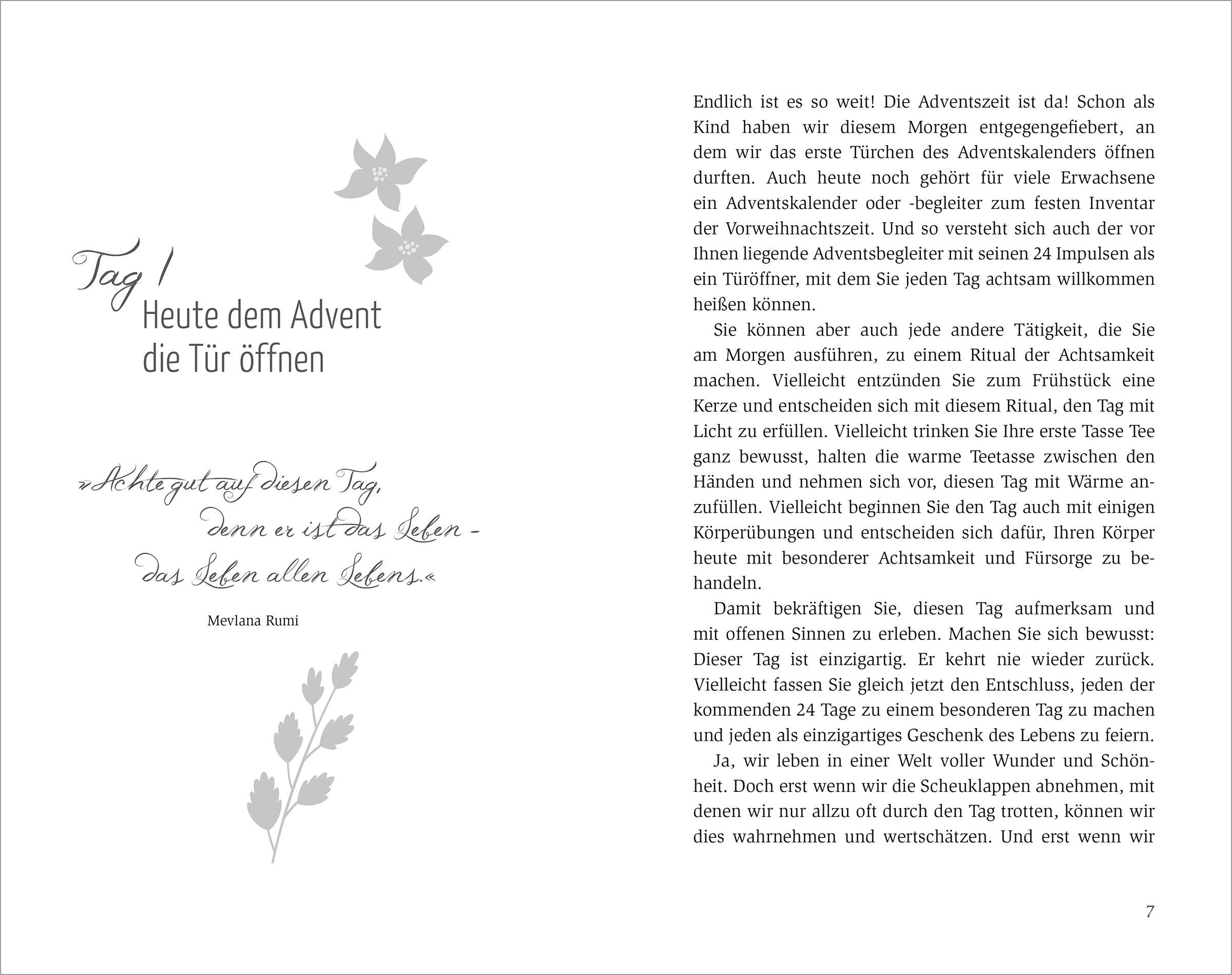 Bild: 9783451384233 | 24 Tage Achtsamkeit | Impulse für eine etwas andere Adventszeit | Buch