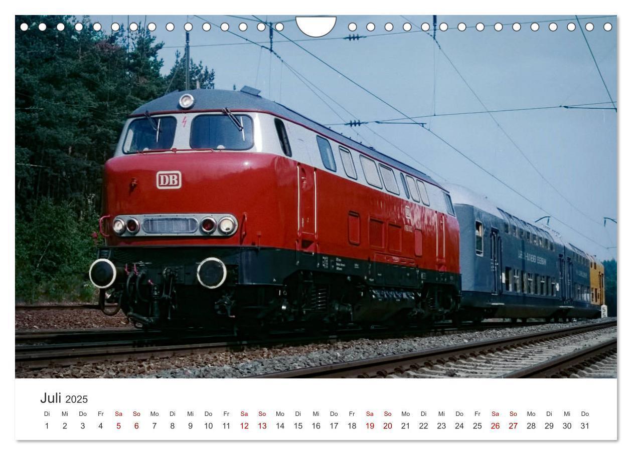 Bild: 9783435291748 | Deutsche Diesellokomotiven (Wandkalender 2025 DIN A4 quer),...