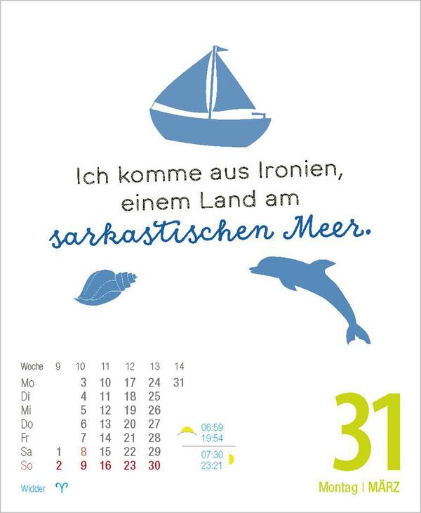 Bild: 9783731877455 | Visual Words 2025 | TypoArt Tages-Abreisskalender | Korsch Verlag