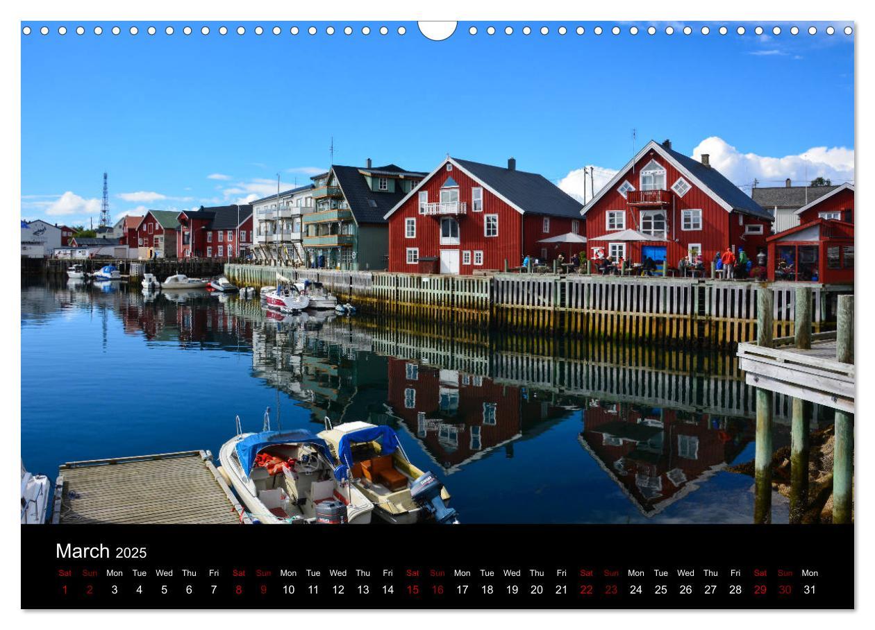 Bild: 9781325949403 | The magical Lofoten Islands (Wall Calendar 2025 DIN A3 landscape),...