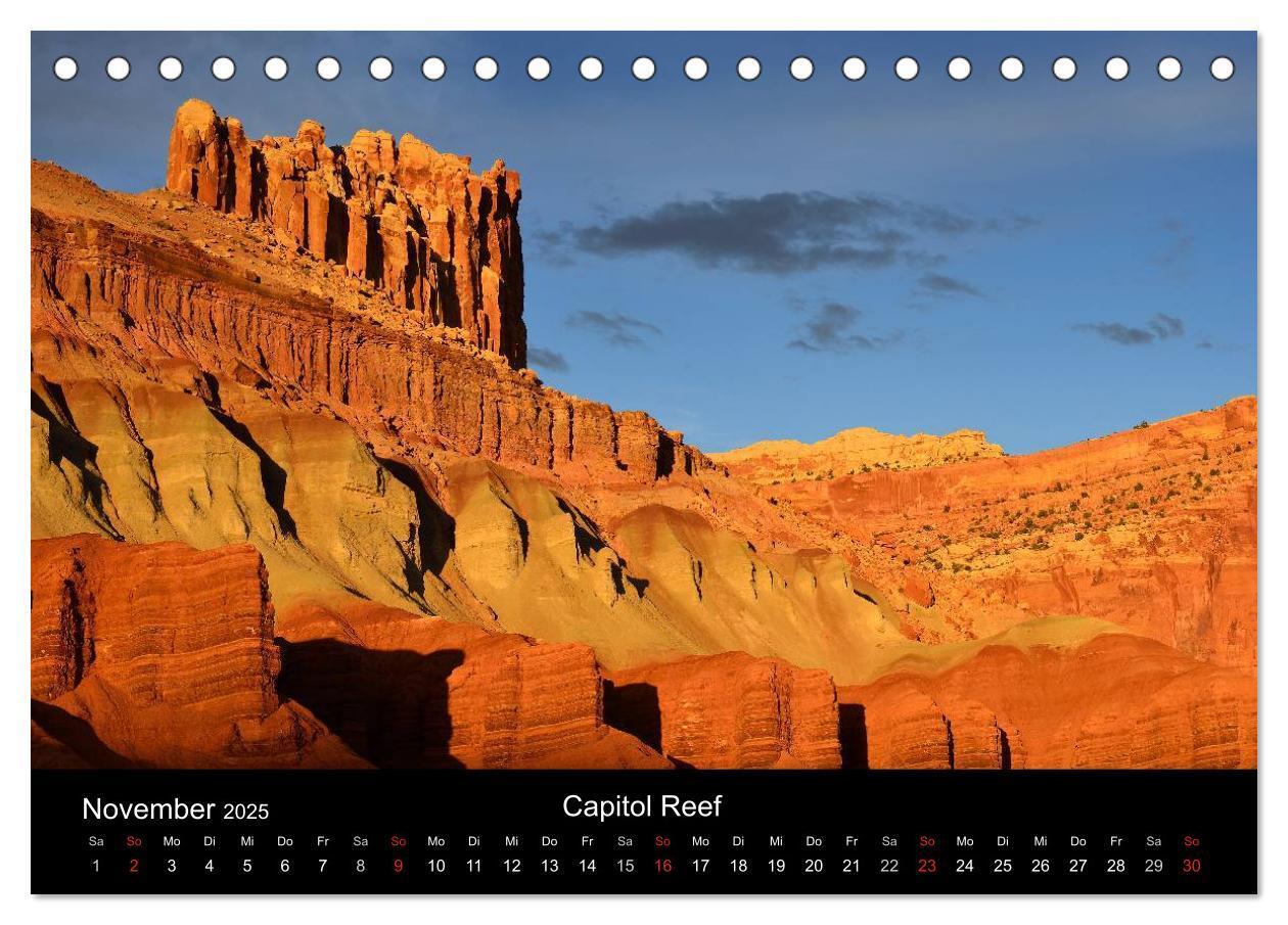 Bild: 9783435799435 | USA - Der Wilde Westen (Tischkalender 2025 DIN A5 quer), CALVENDO...