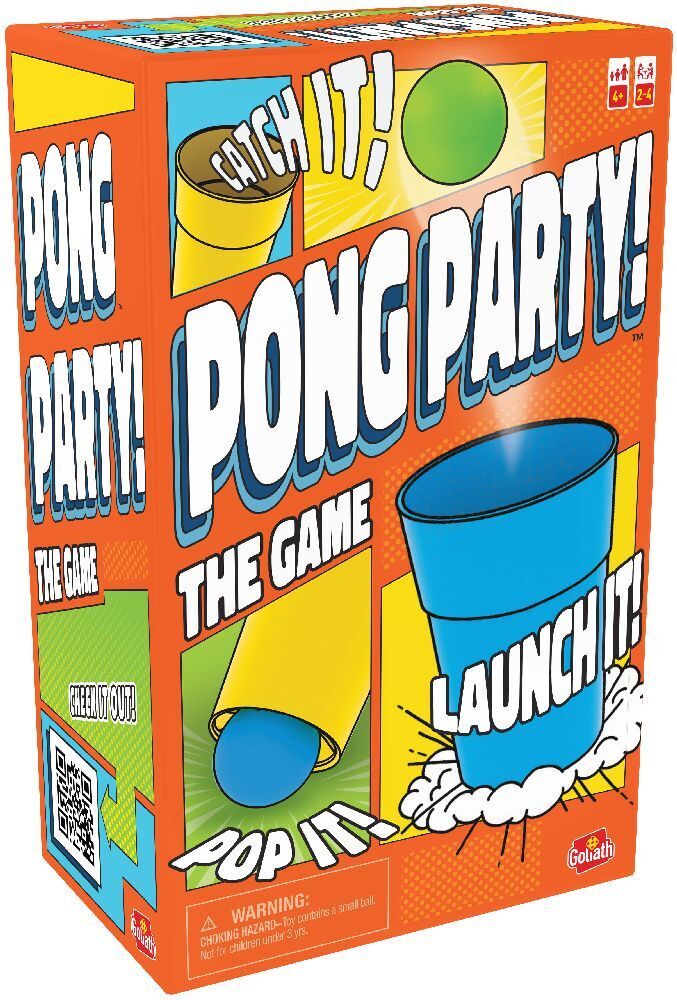 Cover: 8720077296633 | Pong Party | Spiel | In Pappkarton | 929663 | Goliath Toys