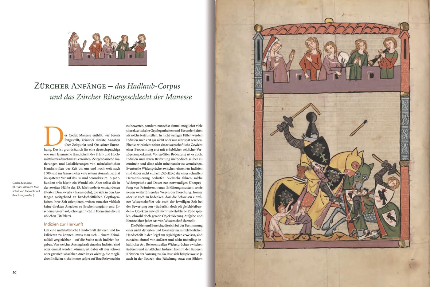 Bild: 9783534289028 | Der Codex Manesse | Die berühmteste Liederhandschrift des Mittelalters