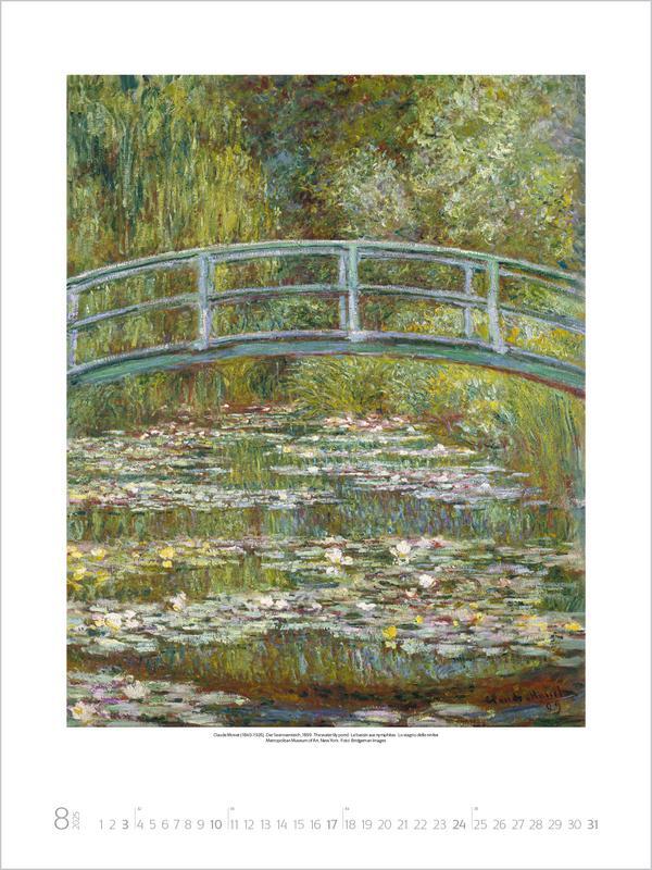 Bild: 9783731875734 | Claude Monet 2025 | Verlag Korsch | Kalender | Spiralbindung | 14 S.