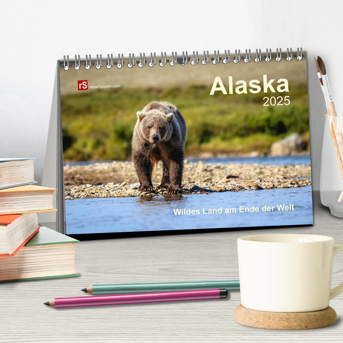 Bild: 9783435635436 | Alaska 2025 Wildes Land am Ende der Welt (Tischkalender 2025 DIN A5...