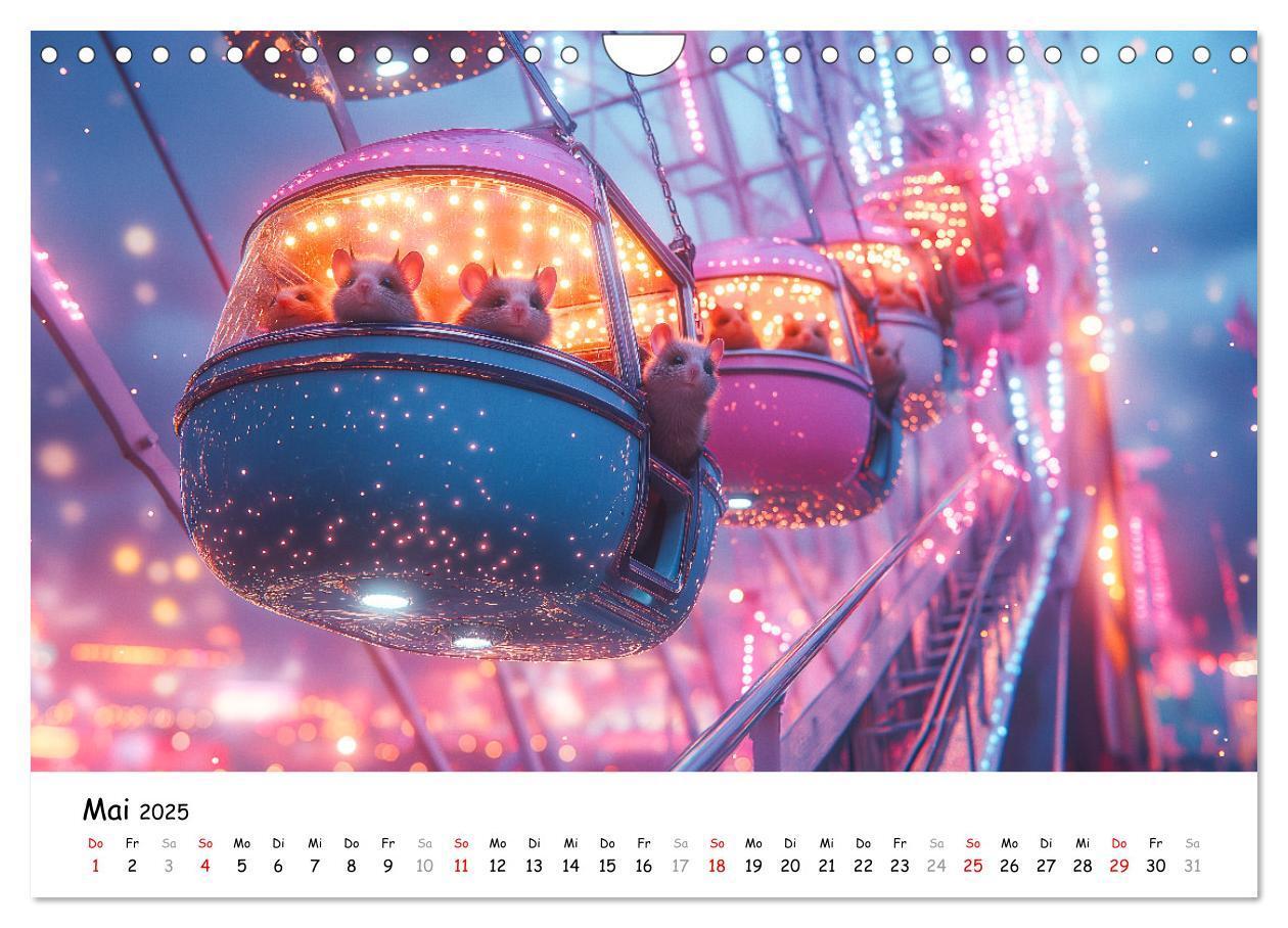 Bild: 9783457211618 | Hamster im Freizeitpark - Lustiger Kalender mit Jahrmarkt-Motiven...