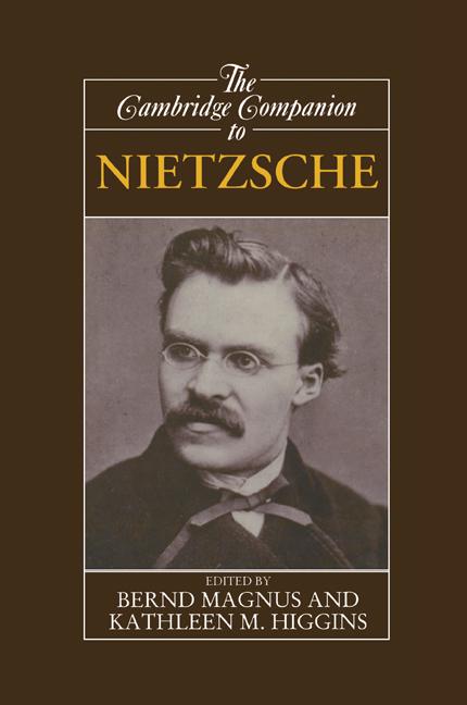 Cover: 9780521367677 | The Cambridge Companion to Nietzsche | Bernd Magnus (u. a.) | Buch