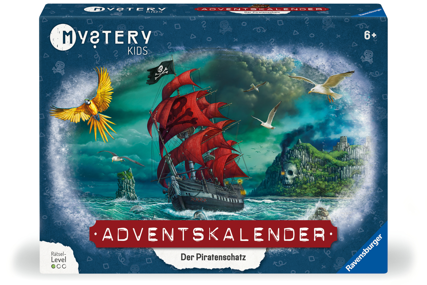 Cover: 4005556201860 | Mystery kids Adventskalender "Der Piratenschatz" | Spiel | Spiel