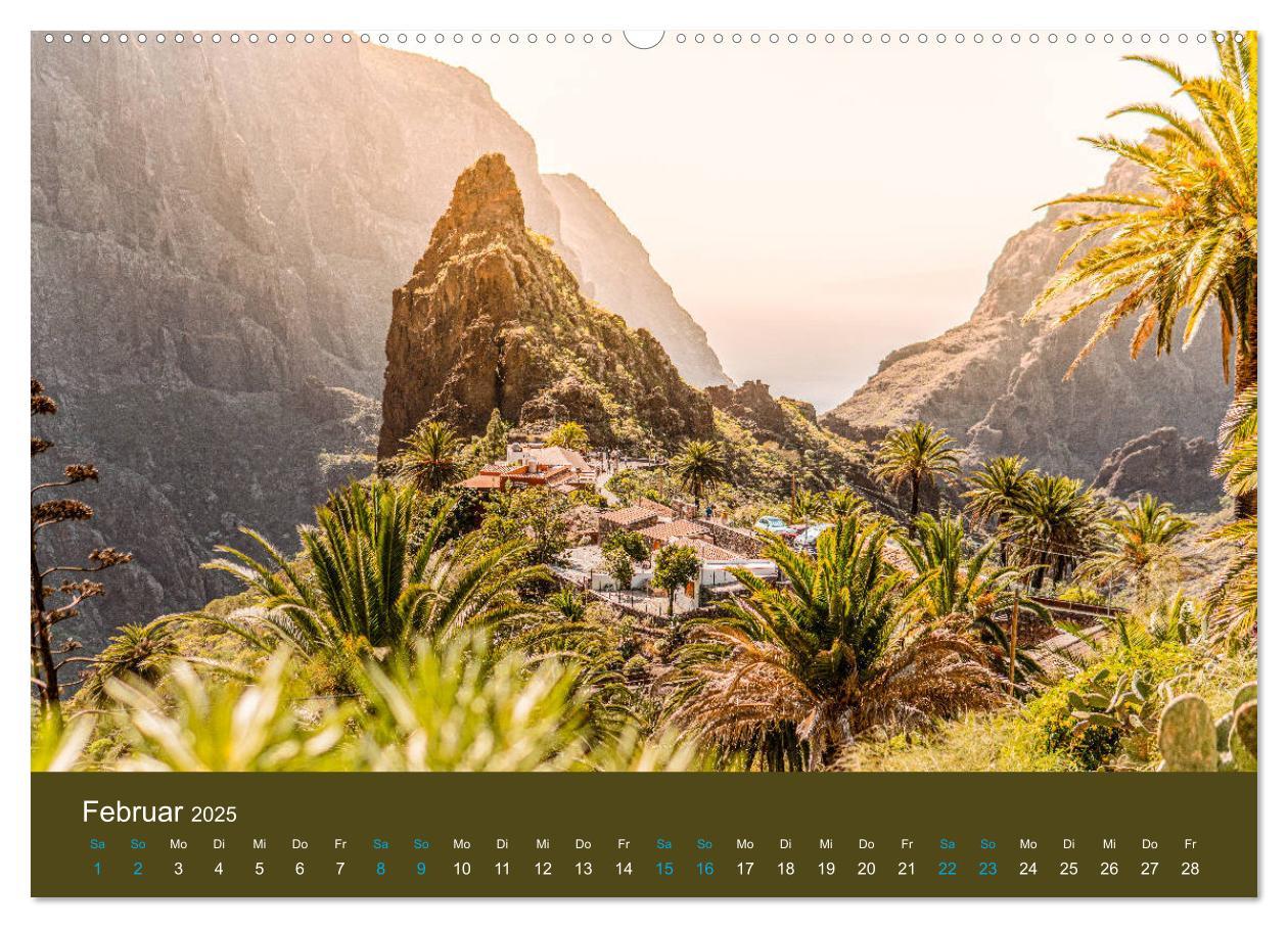 Bild: 9783435146208 | Wundervolles Teneriffa (Wandkalender 2025 DIN A2 quer), CALVENDO...