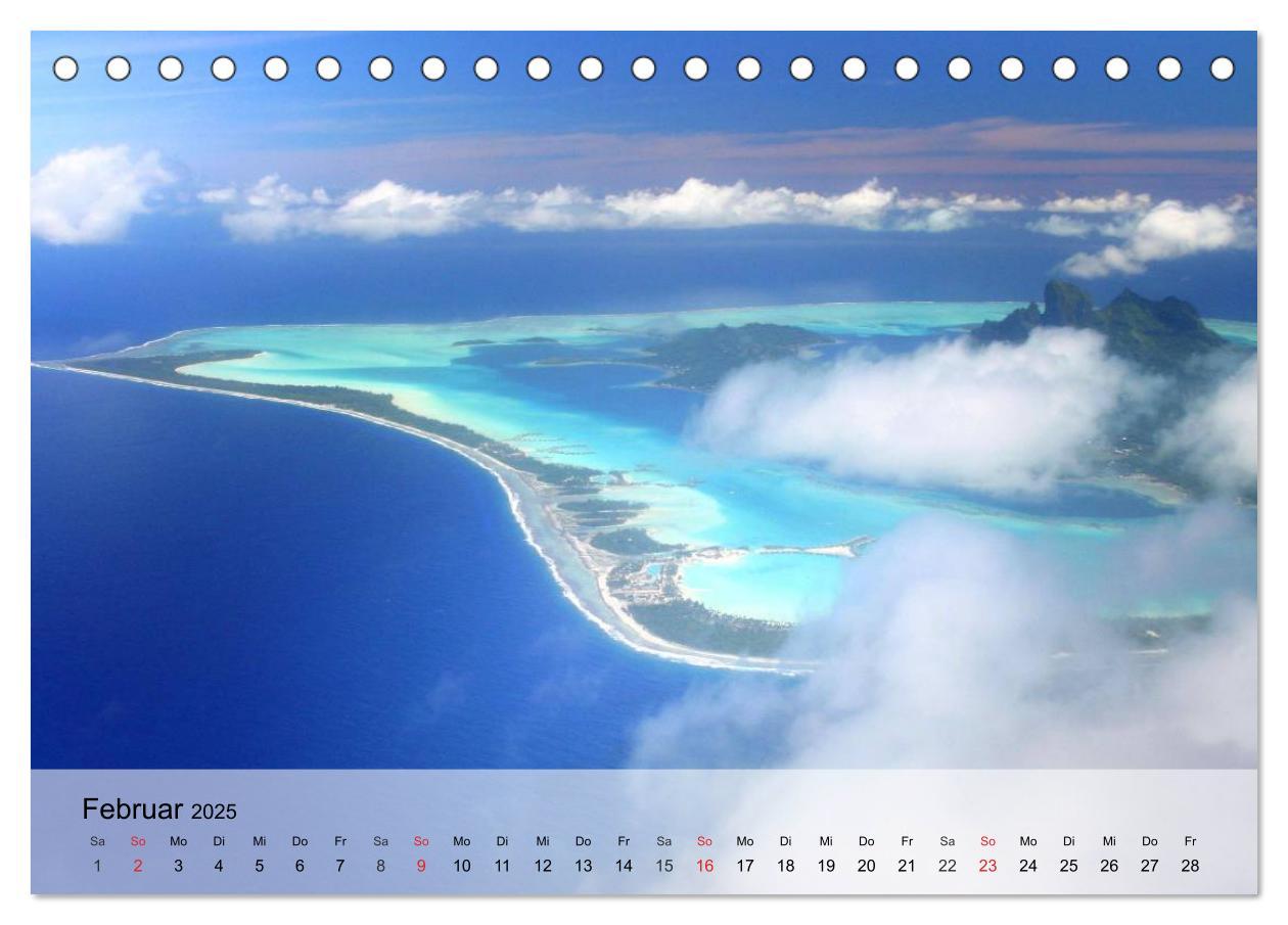 Bild: 9783435622719 | Südseeträume. Paradiese im Pazifik (Tischkalender 2025 DIN A5...