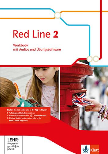 Cover: 9783125477827 | Red Line 2. Workbook mit Audios und Übungssoftware Klasse 6 | Haß