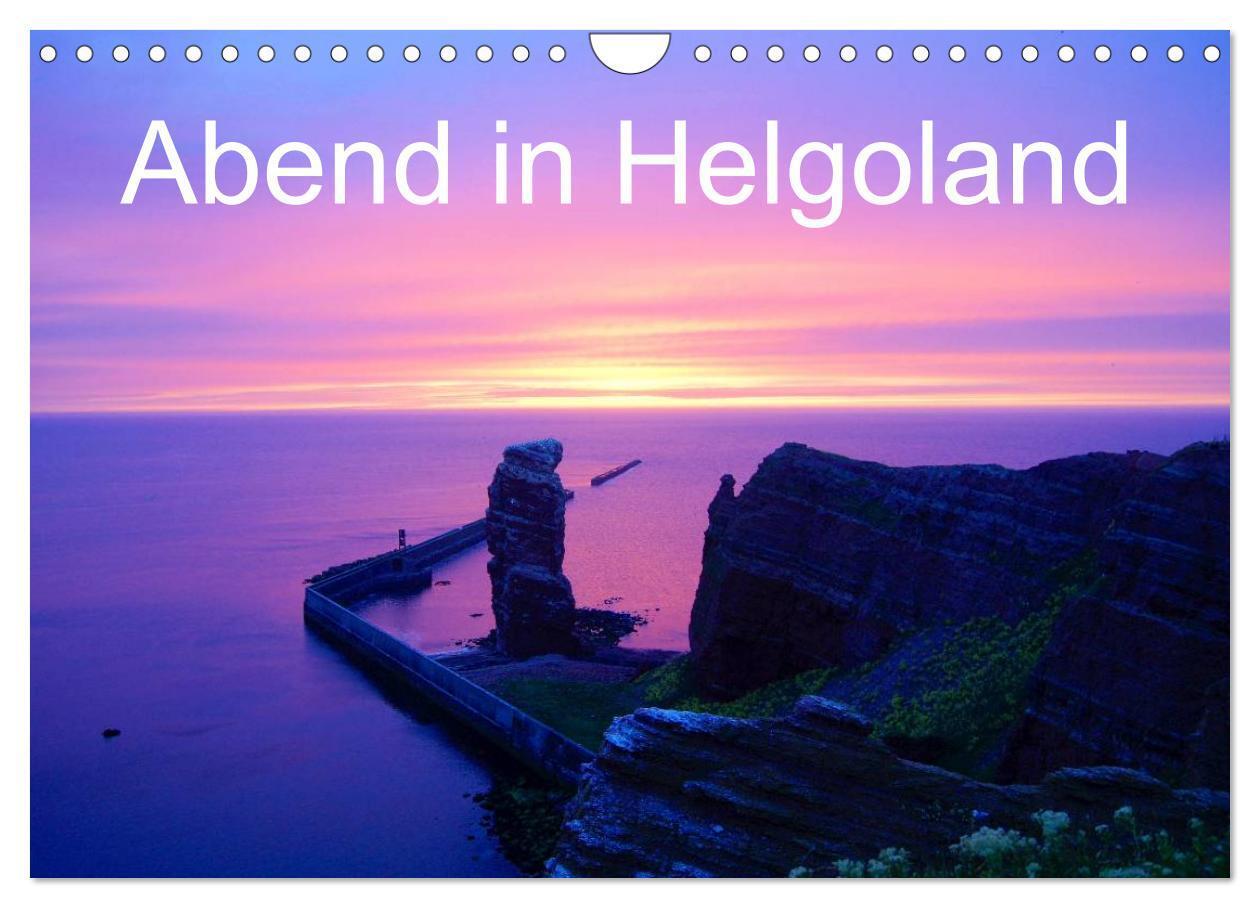 Cover: 9783435806867 | Abend in Helgoland (Wandkalender 2025 DIN A4 quer), CALVENDO...