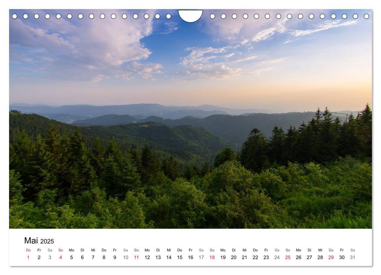 Bild: 9783435580118 | Naturerlebnis Nordschwarzwald (Wandkalender 2025 DIN A4 quer),...