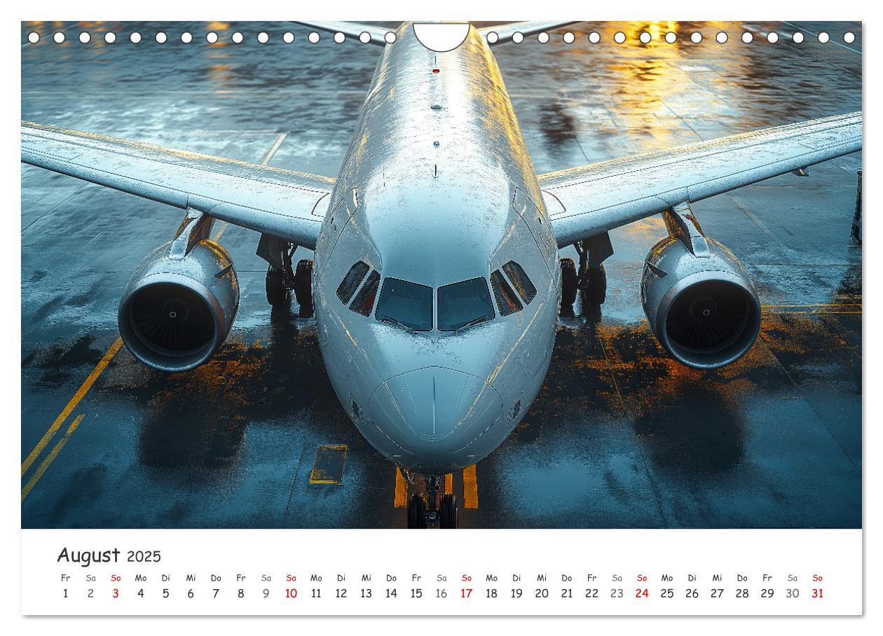 Bild: 9783457214046 | Flugzeugkalender - Die schönsten Passagiermaschinen (Wandkalender...