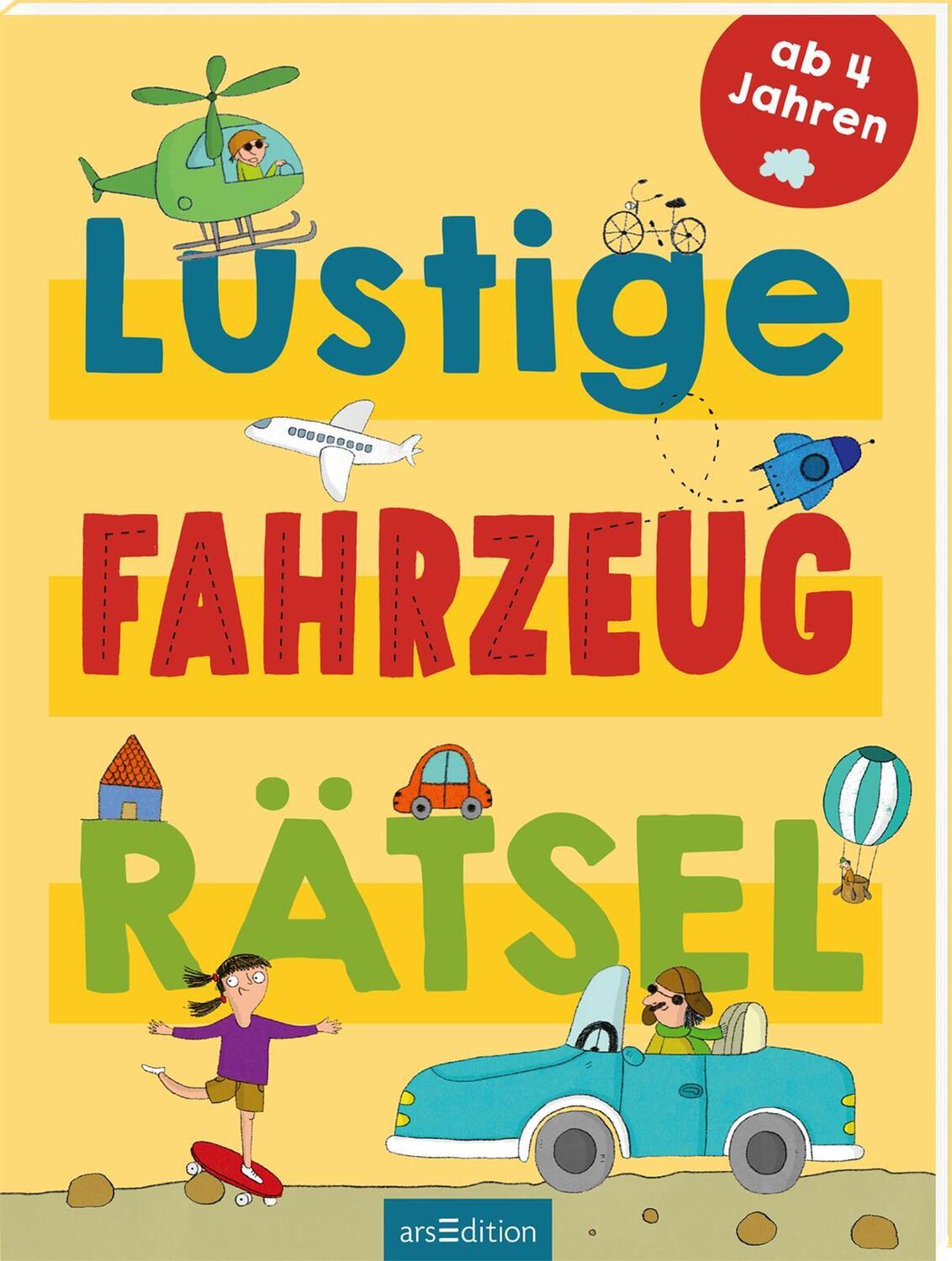 Cover: 9783845851815 | Lustige Fahrzeug-Rätsel | Labyrinthe, Punkterätsel und vieles mehr