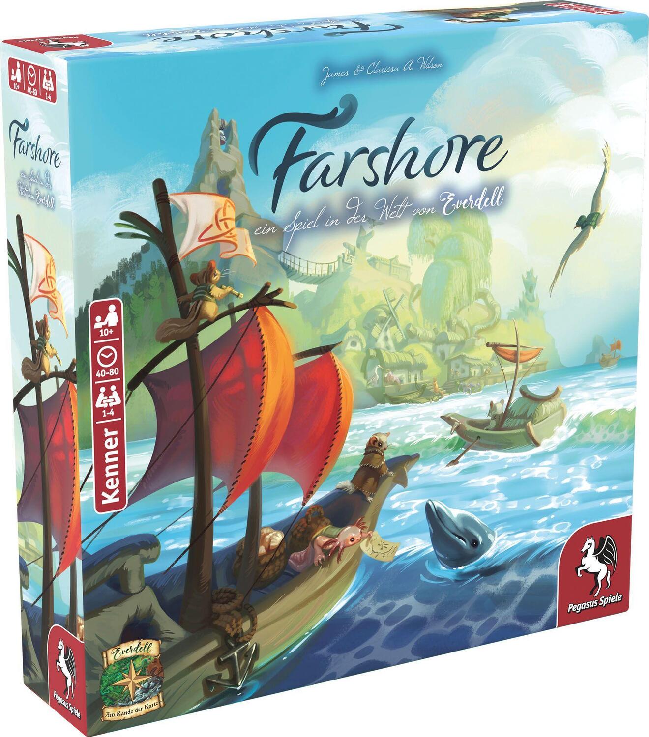 Cover: 4250231738227 | Farshore - Ein Spiel in der Welt von Everdell | Spiel | 57611G | 2024