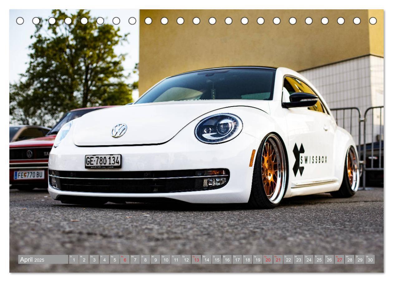 Bild: 9783435280216 | Tuning Cars (Tischkalender 2025 DIN A5 quer), CALVENDO Monatskalender