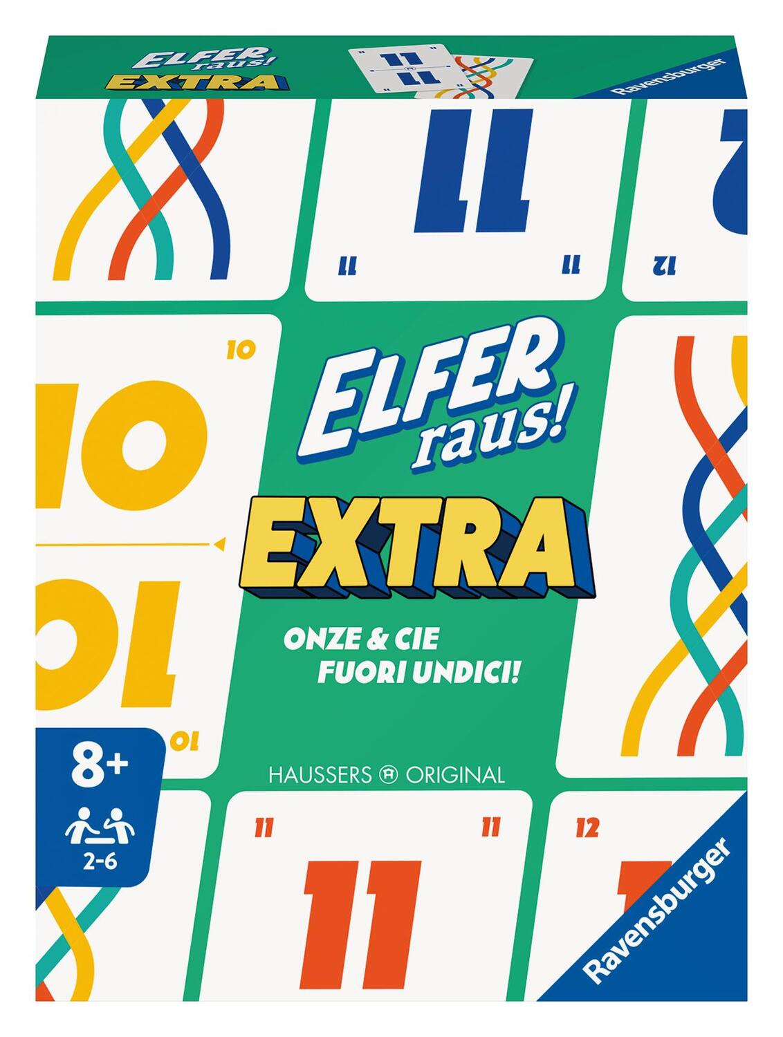 Cover: 4005556209460 | Ravensburger 20946 - Elfer raus! Extra, Kartenspiel für 2-6...