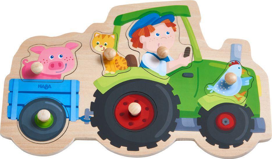 Bild: 4010168251233 | Greifpuzzle Lustige Traktorfahrt | Spiel | Deutsch | 2020 | HABA