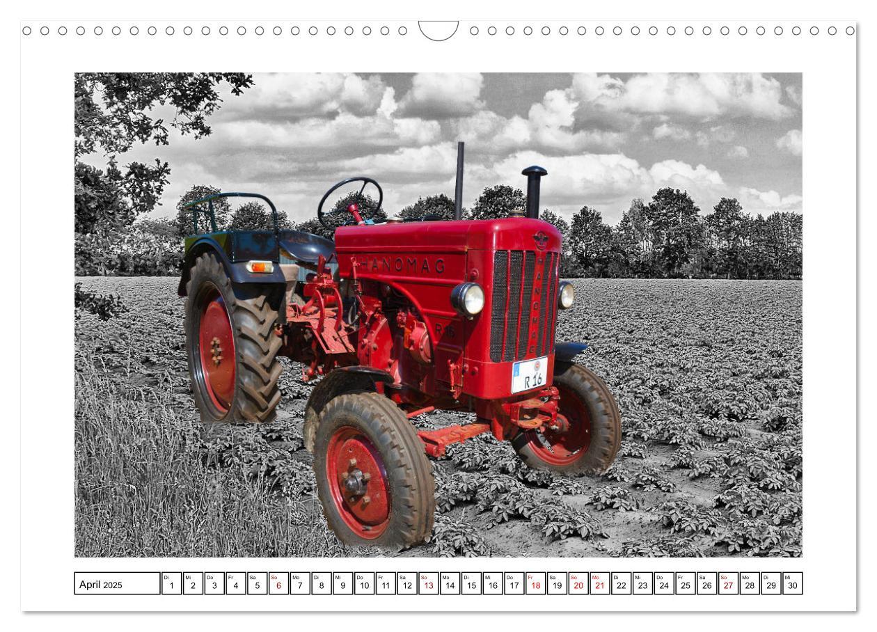 Bild: 9783383942808 | HANOMAG und LANZ Oldtimer Modelle (Wandkalender 2025 DIN A3 quer),...