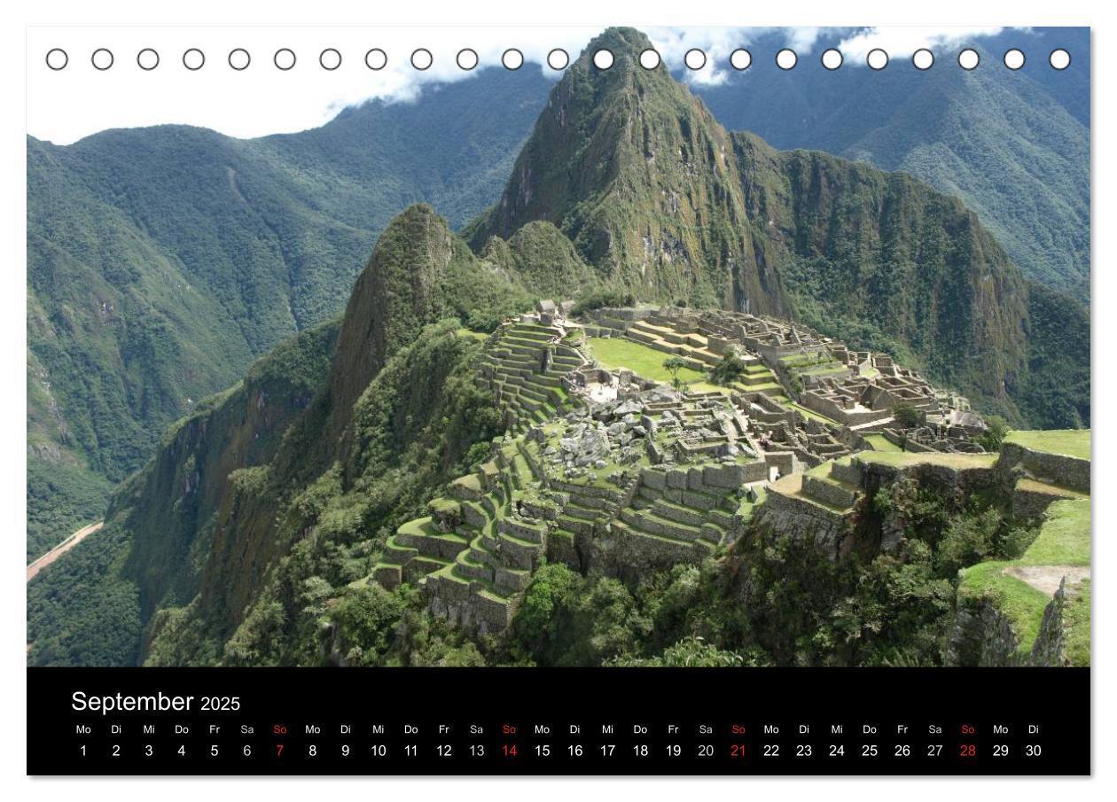 Bild: 9783435667383 | Machu Picchu - Die Stadt in den Wolken (Tischkalender 2025 DIN A5...